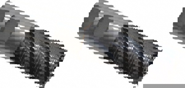 Square End Mill: 1'' Dia, 2'' LOC, 1'' Shank Dia, 4-1/2'' OAL, 5 Flutes, Cobalt