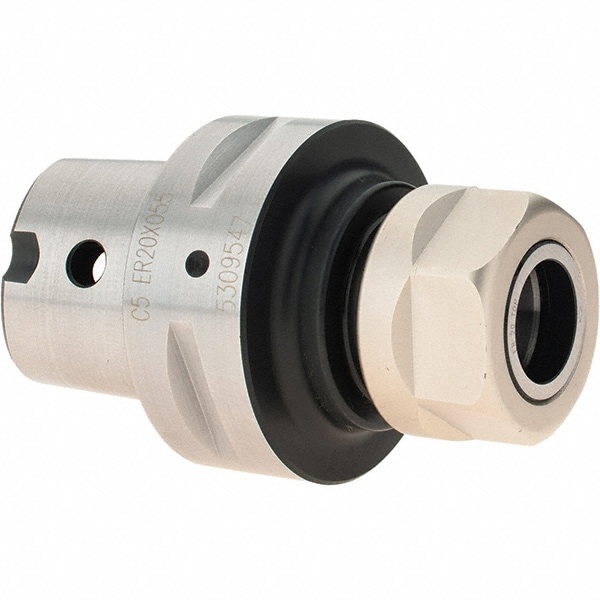 Collet Chuck: 1 to 13 mm Capacity, ER Collet, Modular Connection Shank