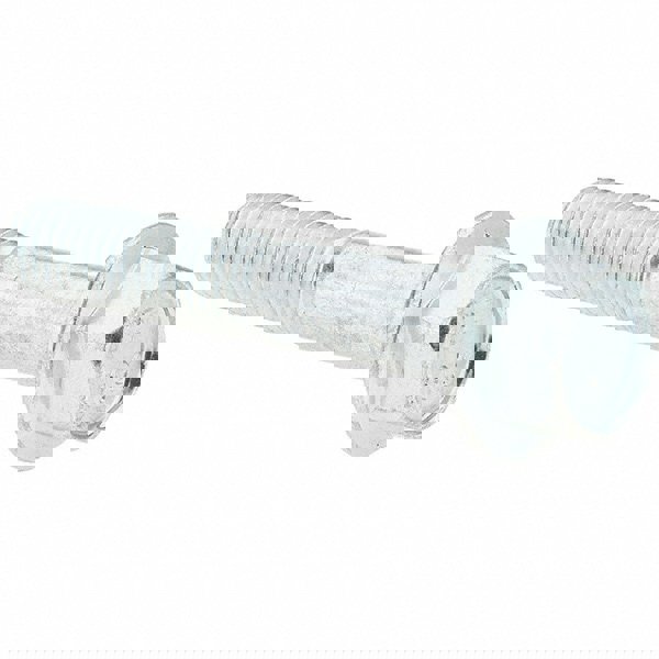 Smooth Flange Bolt: M8 x 1.25 Metric, 45 mm Length Under Head, Partially Threaded