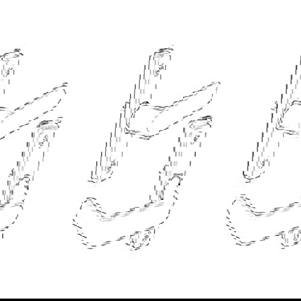 Deadbolts; Type: Deadlatch Trim; Key Type: Keyless; Lock Type: Keyless; Mount Type: Surface; Material: Aluminum; Minimum Door Thickness: 1.75 in; Maximum Door Thickness: 2 in; Minimum Order Quantity: Aluminum; Material: Aluminum; For Use With: Adams Rite