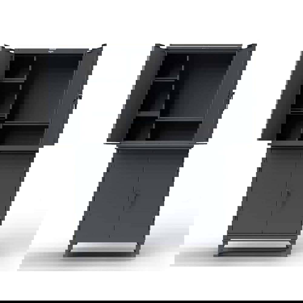 Storage Cabinets; Cabinet Type: Multi-Compartment Computer ; Cabinet Material: Steel ; Width (Inch): 54in ; Depth (Inch): 24in ; Cabinet Door Style: Solid ; Height (Inch): 78in