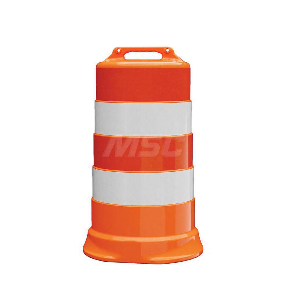 Traffic Barrels, Delineators & Posts; Reflective: Yes ; Base Needed: Yes ; Compliance: MASH Compliant; MUTCD Standards ; Collar Three Width (Inch): 6 ; Collar Two Width (Inch): 6 ; Collar Four Width (Inch): 6