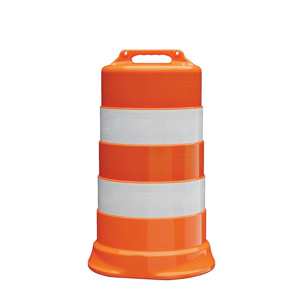 Traffic Barrels, Delineators & Posts; Reflective: Yes ; Base Needed: Yes ; Compliance: MASH Compliant; MUTCD Standards ; Collar Three Width (Inch): 6 ; Collar Two Width (Inch): 6 ; Collar Four Width (Inch): 6