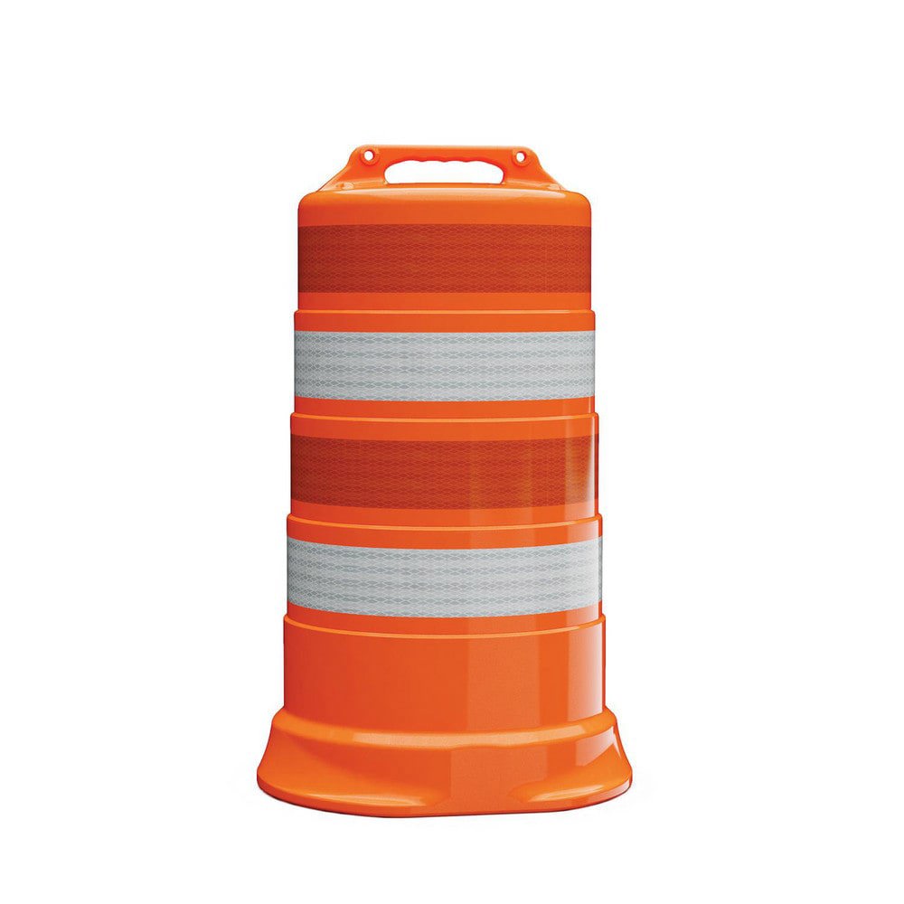 Traffic Barrels, Delineators & Posts; Reflective: Yes ; Base Needed: Yes ; Compliance: MASH Compliant; MUTCD Standards ; Collar Three Width (Inch): 4 ; Collar Two Width (Inch): 4 ; Collar Four Width (Inch): 4