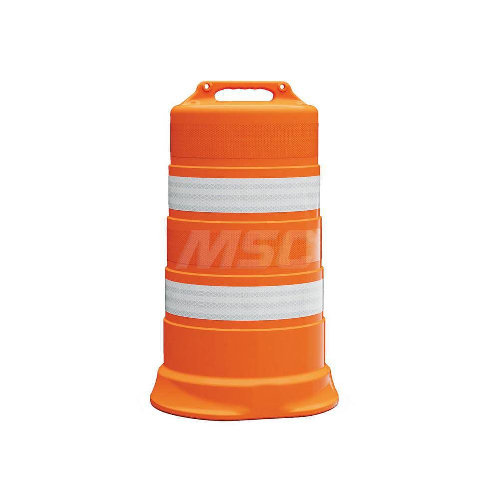 Traffic Barrels, Delineators & Posts; Reflective: Yes ; Base Needed: Yes ; Compliance: MASH Compliant; MUTCD Standards ; Collar Three Width (Inch): 4 ; Collar Two Width (Inch): 4 ; Collar Four Width (Inch): 4