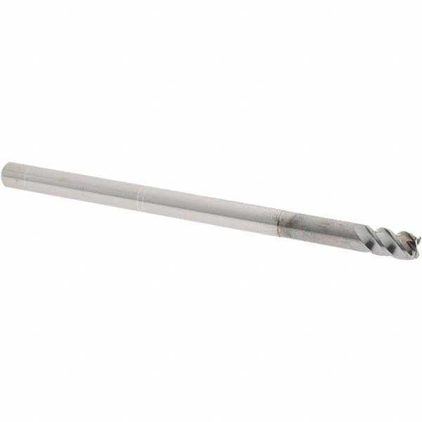 Corner Radius End Mill: 6 mm Dia, 9 mm L