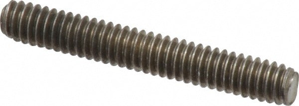 Fully Threaded Stud: 1/4-20 Thread, 1-3/4