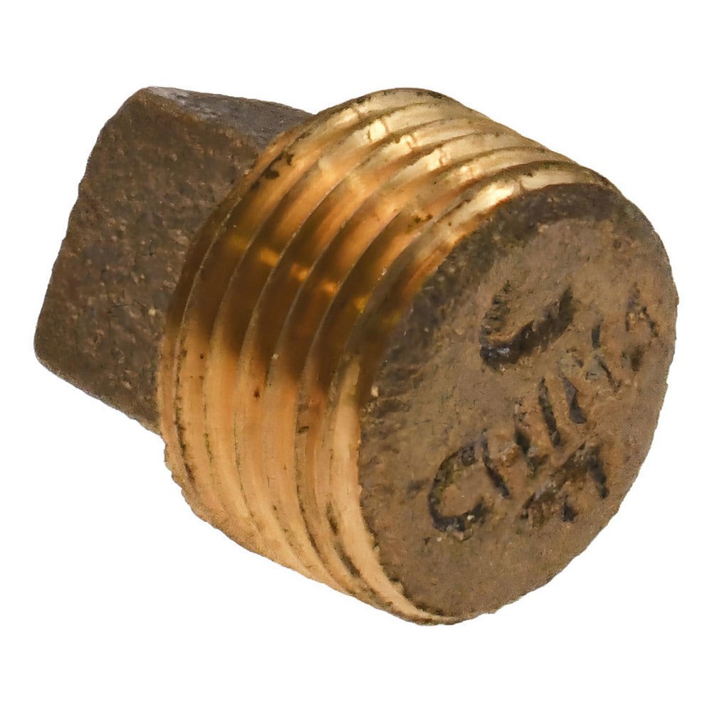 Brass Pipe Plug: 3/8