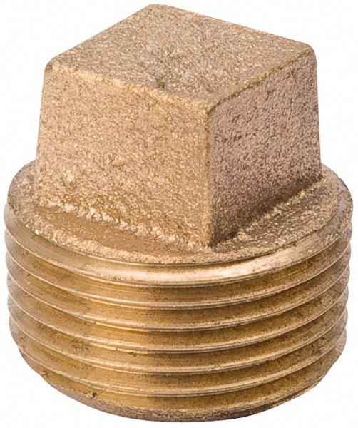 Brass Pipe Plug: 1/2