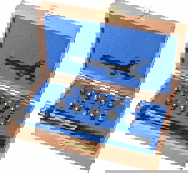 1/2 Inch Shank Diameter, Straight Shank, ER Collet Chuck Set