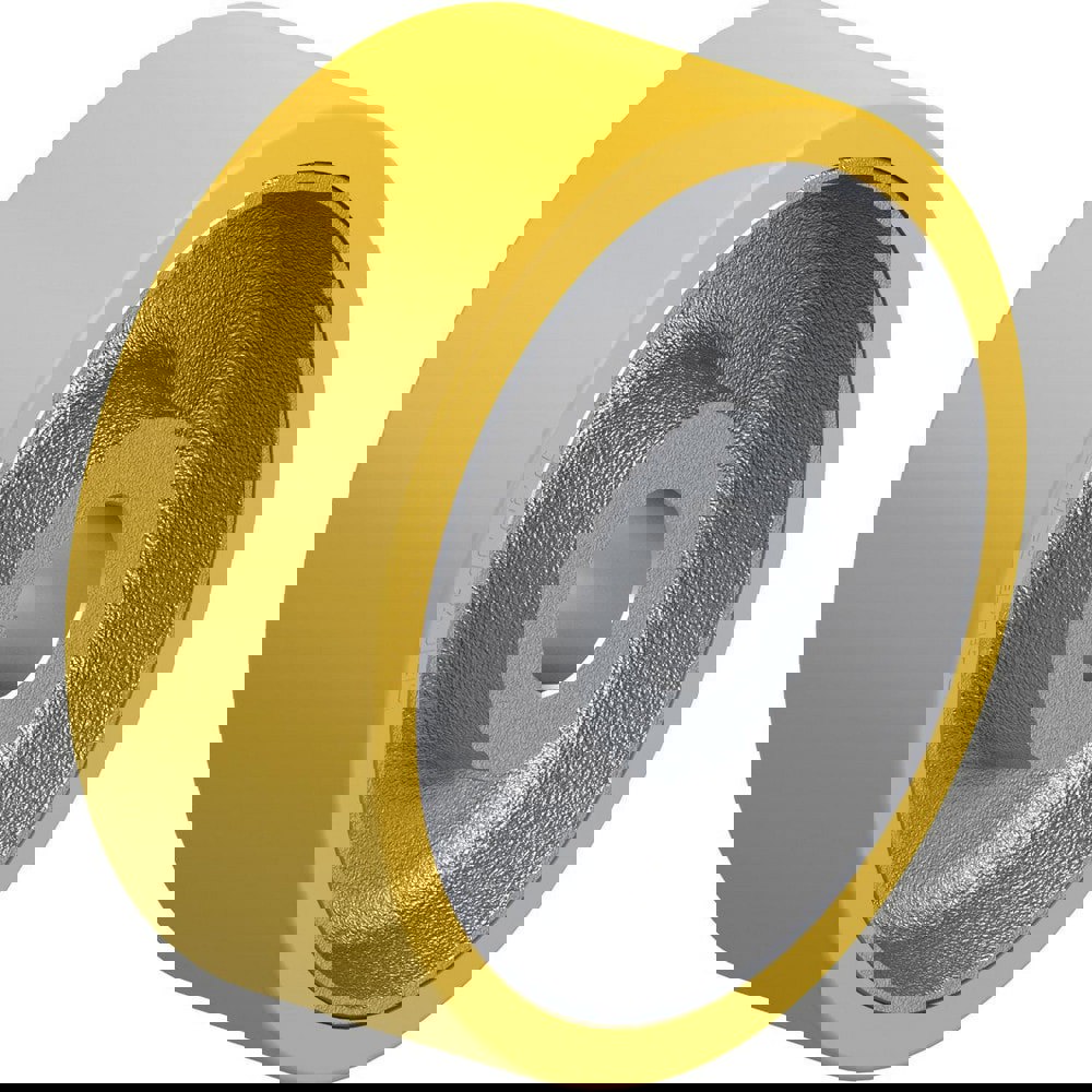 Caster Wheels; Wheel Type: Rigid; Swivel ; Wheel Diameter (Inch): 10 ; Bearing Type: Hub Keyway ; Wheel Width (Inch): 4 ; Wheel Core Material: Cast Iron ; Wheel Material: Polyurethane