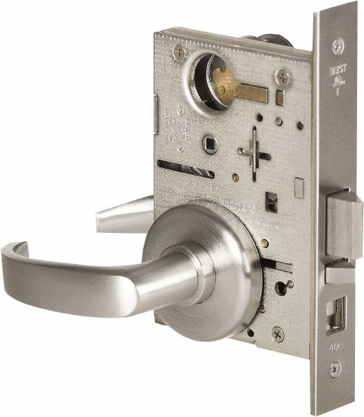Office Lever Lockset for 1-3/8 to 1-3/4