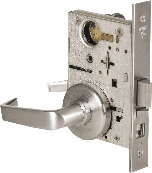 Office Lever Lockset for 1-3/8 to 1-3/4