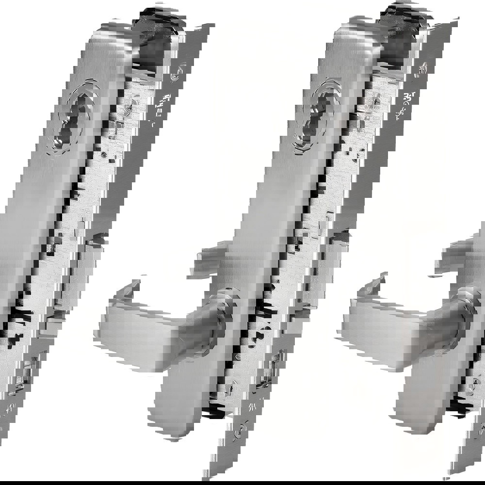 Lever Locksets; Lockset Type: Entrance/Office ; Key Type: Keyed Different ; Back Set: 2-3/4 (Inch); Cylinder Type: Less Core ; Material: Metal ; Door Thickness: 1-3/4