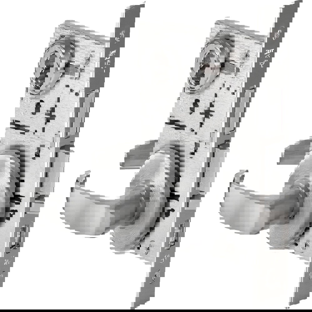 Lever Locksets; Lockset Type: Entrance/Office ; Key Type: Keyed Different ; Back Set: 2-3/4 (Inch); Cylinder Type: Less Core ; Material: Metal ; Door Thickness: 1-3/4