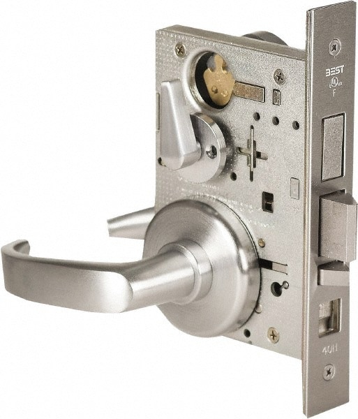 Office Lever Lockset for 1-3/8 to 1-3/4