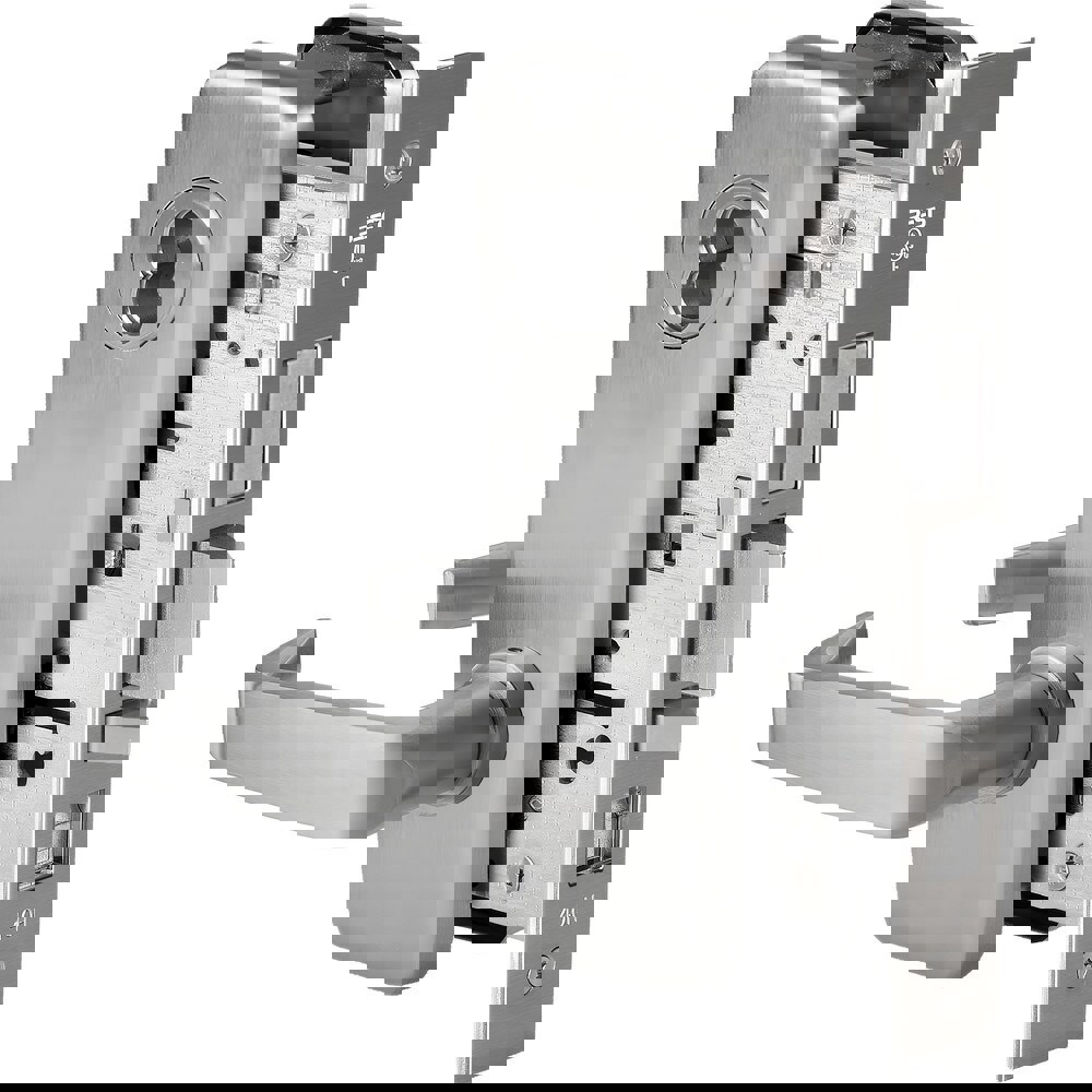 Lever Locksets; Lockset Type: Entrance/Office ; Key Type: Keyed Different ; Back Set: 2-3/4 (Inch); Cylinder Type: Less Core ; Material: Metal ; Door Thickness: 1-3/4