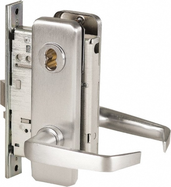 Office Lever Lockset for 1-3/8 to 1-3/4