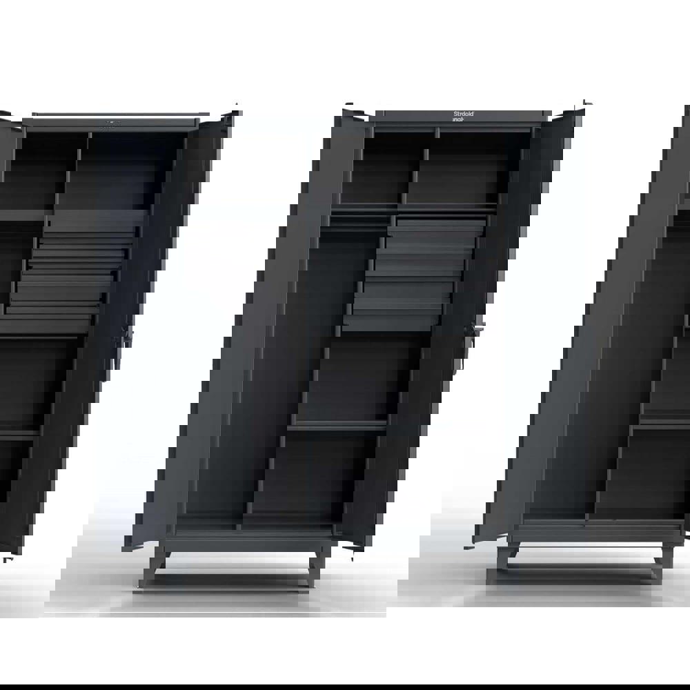 Storage Cabinets; Cabinet Type: Wardrobe ; Cabinet Material: Steel ; Width (Inch): 48in ; Depth (Inch): 24in ; Cabinet Door Style: Solid ; Height (Inch): 66in