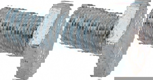 Hex Head Cap Screw: M6x1, 16.00 mm Length Under Head, Grade 10.9 Steel, Zinc Finish