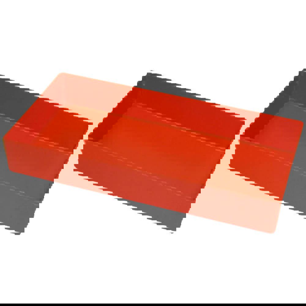 Small Parts Boxes & Organizers; Product Type: Drawer Bin ; Lock Type: Non-Locking ; Width (Inch): 6 ; Depth (Inch): 12 ; Number of Dividers: 0 ; Height (Inch): 2