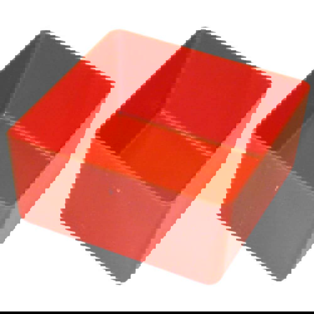 Small Parts Boxes & Organizers; Product Type: Drawer Bin ; Lock Type: Non-Locking ; Width (Inch): 6 ; Depth (Inch): 6 ; Number of Dividers: 0 ; Height (Inch): 3