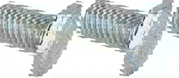 Hex Head Cap Screw: M6x1, 25.00 mm Length Under Head, Grade 10.9 Steel, Zinc Finish