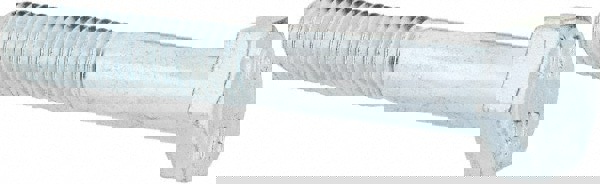 Hex Head Cap Screw: M6x1, 40.00 mm Length Under Head, Grade 10.9 Steel, Zinc Finish