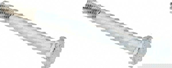 Hex Head Cap Screw: M6x1, 80.00 mm Length Under Head, Grade 10.9 Steel, Zinc Finish