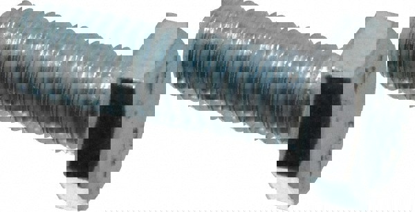 Hex Head Cap Screw: M8x1.25, 25.00 mm Length Under Head, Grade 10.9 Steel, Zinc Finish