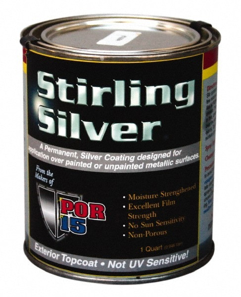 Automotive Topcoats; Container Size: 1 qt ; Container Type: Can ; Color: Silver ; Product Service Code: 8010 ; UNSPSC Code: 31211504