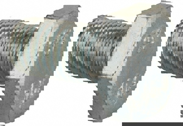 Hex Head Cap Screw: M10x1.5, 20.00 mm Length Under Head, Grade 10.9 Steel, Zinc Finish