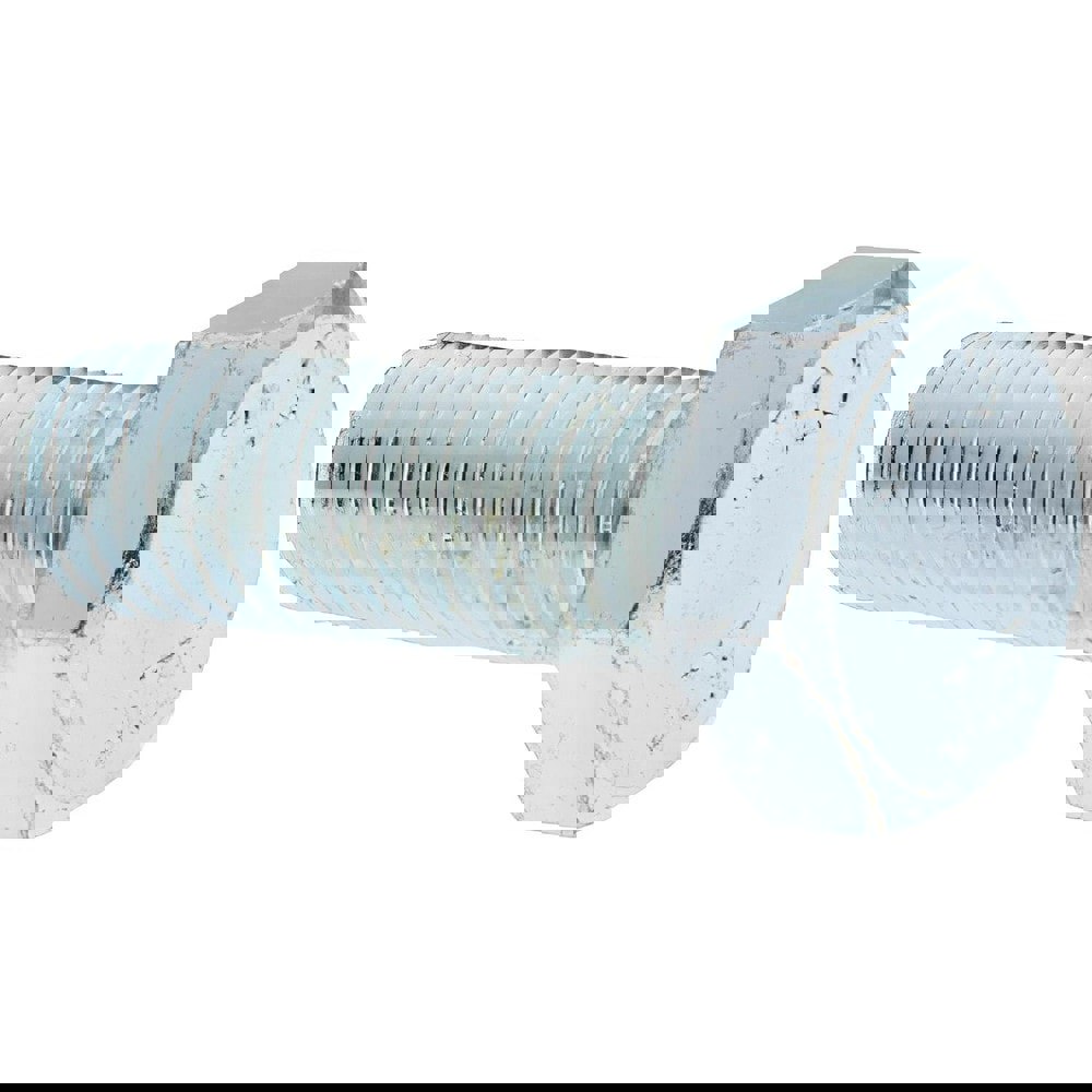 Hex Head Cap Screw: M10x1.5, 30.00 mm Length Under Head, Grade 10.9 Steel, Zinc Finish