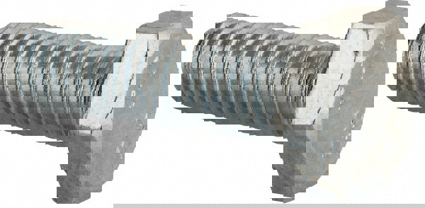 Hex Head Cap Screw: M10x1.5, 35.00 mm Length Under Head, Grade 10.9 Steel, Zinc Finish