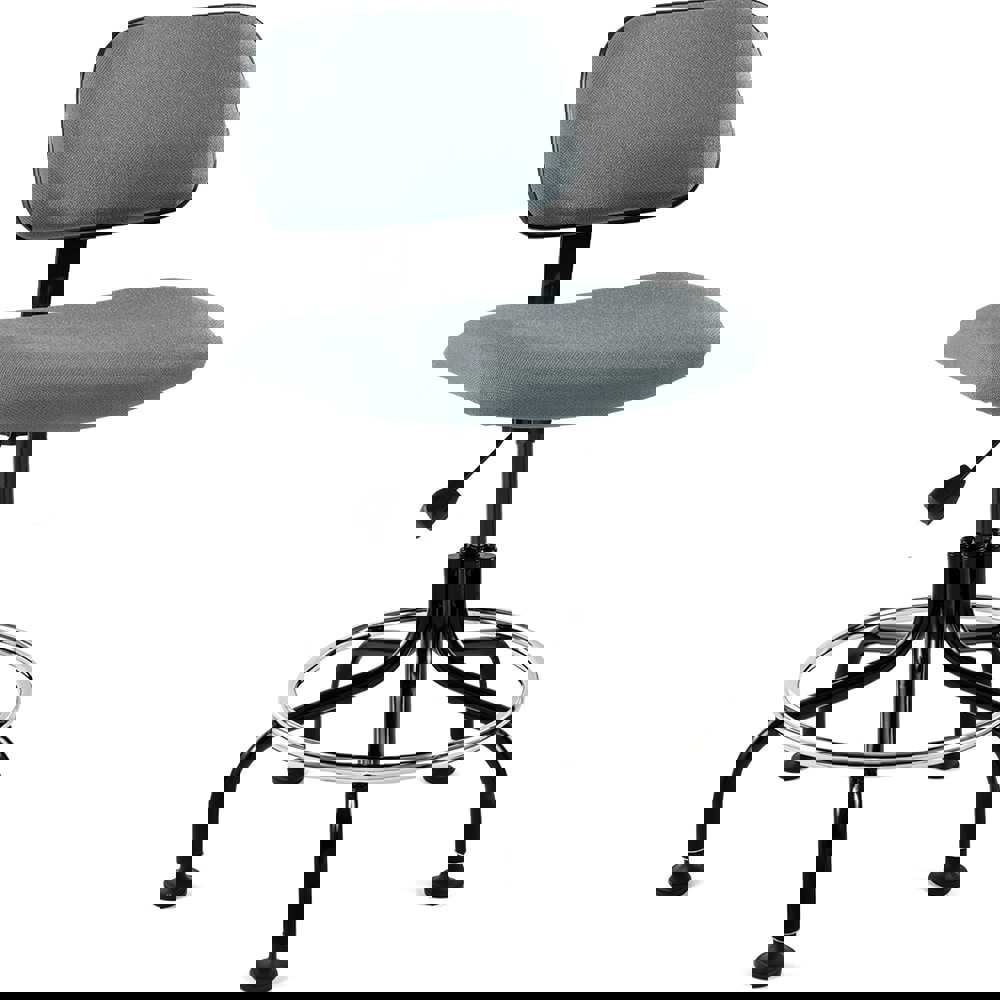 Task Chair: Cloth, Adjustable Height, 25 to 30