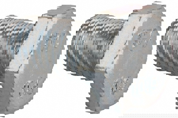 Hex Head Cap Screw: M12x1.75, 25.00 mm Length Under Head, Grade 10.9 Steel, Zinc Finish