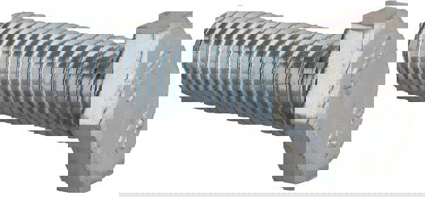 Hex Head Cap Screw: M12 x 1.75 x 45 mm, Grade 10.9 Steel, Zinc-Plated