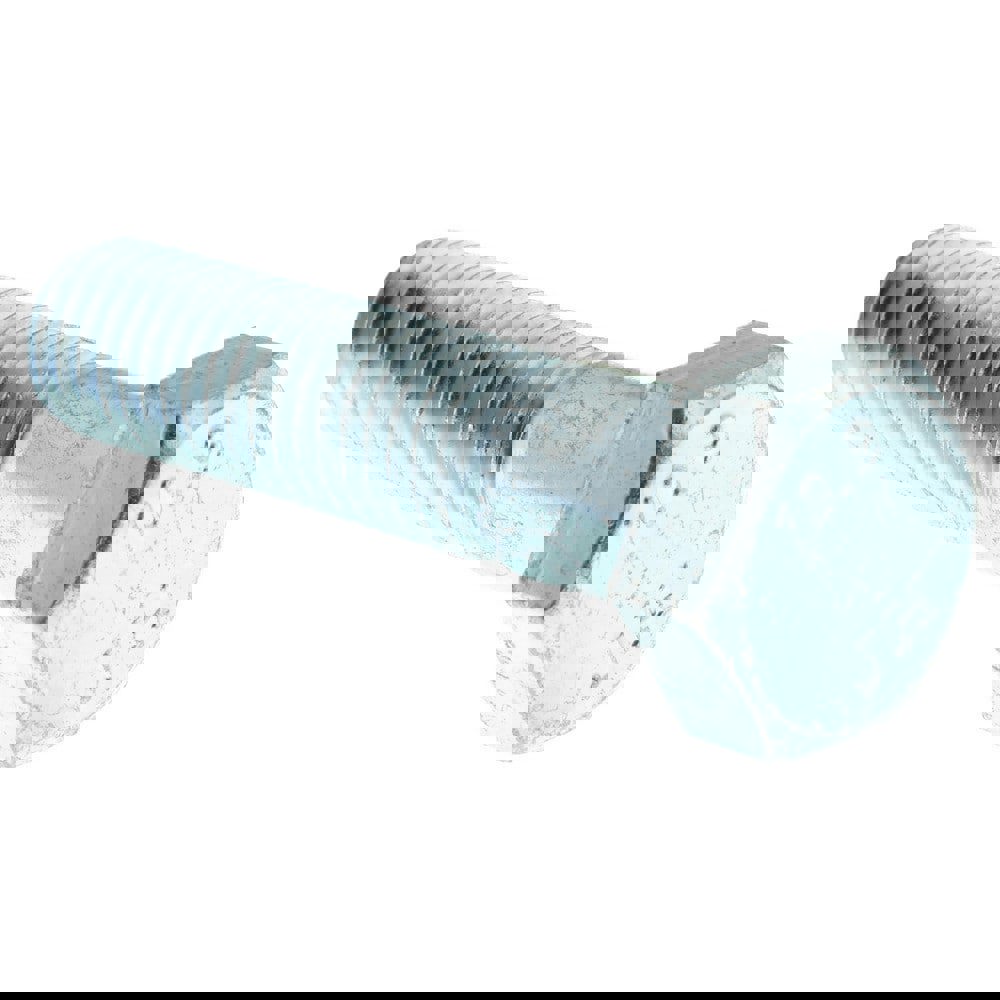 Hex Head Cap Screw: M12x1.75, 50.00 mm Length Under Head, Grade 10.9 Steel, Zinc Finish