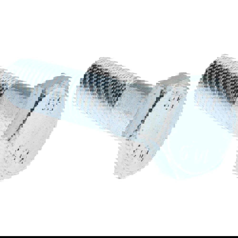 Hex Head Cap Screw: M12x1.75, 55.00 mm Length Under Head, Grade 10.9 Steel, Zinc Finish