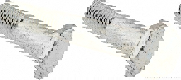 Hex Head Cap Screw: M12x1.75, 80.00 mm Length Under Head, Grade 10.9 Steel, Zinc Finish