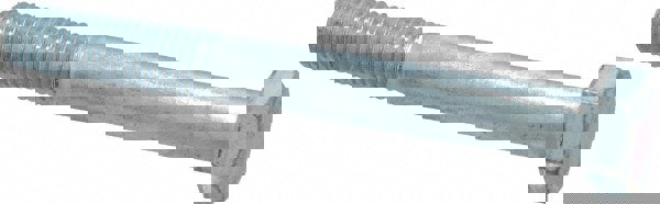 Hex Head Cap Screw: M12x1.75, 100.00 mm Length Under Head, Grade 10.9 Steel, Zinc Finish