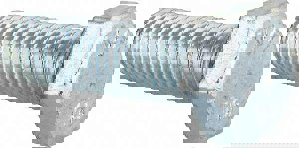 Hex Head Cap Screw: M14x2, 45.00 mm Length Under Head, Grade 10.9 Steel, Zinc Finish