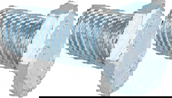 Hex Head Cap Screw: M16x2, 30.00 mm Length Under Head, Grade 10.9 Steel, Zinc Finish