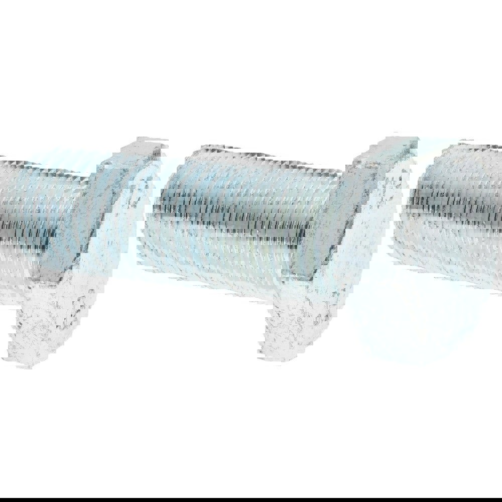 Hex Head Cap Screw: M16x2, 50.00 mm Length Under Head, Grade 10.9 Steel, Zinc Finish