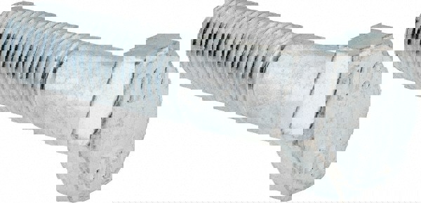 Hex Head Cap Screw: M16x2, 70.00 mm Length Under Head, Grade 10.9 Steel, Zinc Finish