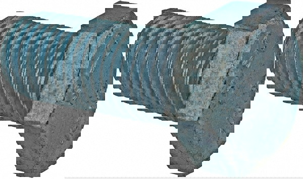 Hex Head Cap Screw: M20 x 2.50 x 50 mm, Grade 10.9 Steel, Zinc-Plated