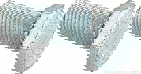 Hex Head Cap Screw: M20x2.5, 60.00 mm Length Under Head, Grade 10.9 Steel, Zinc Finish