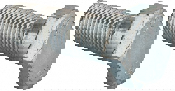 Hex Head Cap Screw: M20 x 2.50 x 65 mm, Grade 10.9 Steel, Zinc-Plated