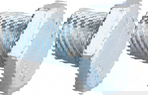 Hex Head Cap Screw: M24x3, 50.00 mm Length Under Head, Grade 10.9 Steel, Zinc Finish