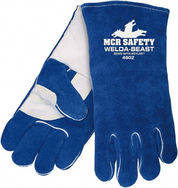 Welding Gloves: Memphis Cowhide Leather, Pair